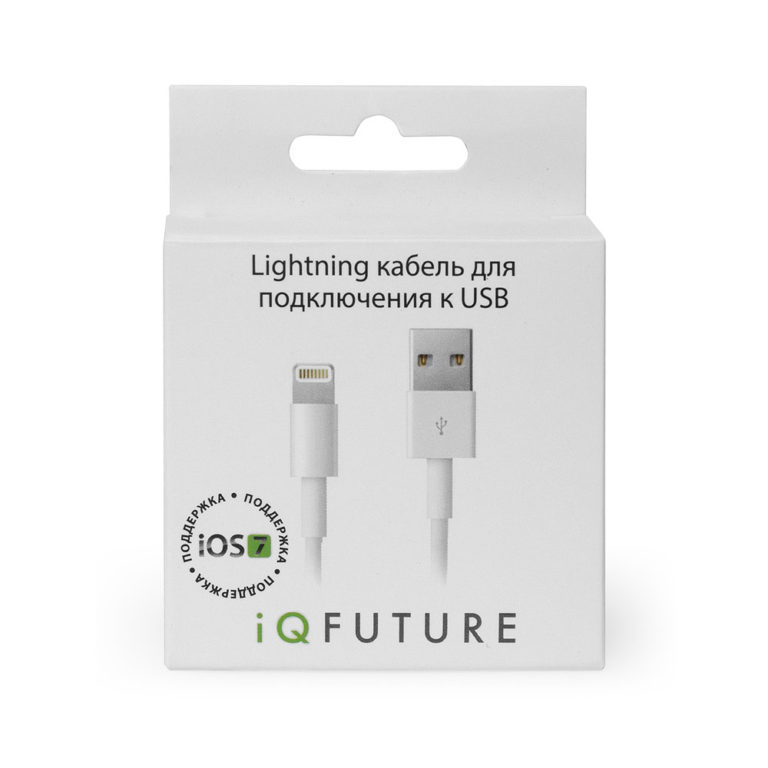 Дата-кабель IQFUTURE Lightning-USB
